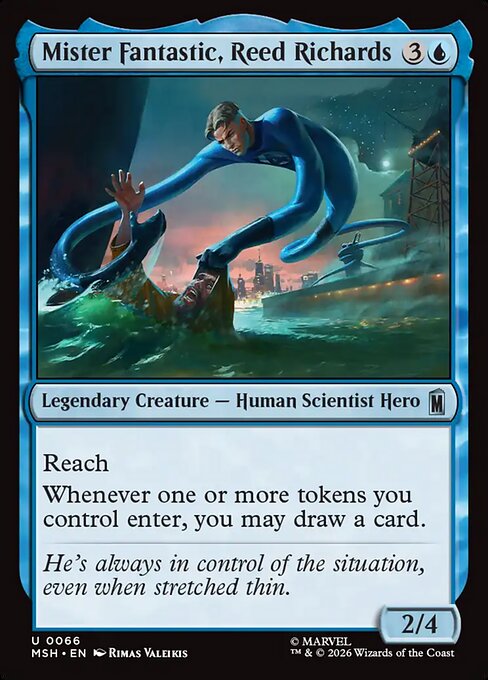 MSH: Mister Fantastic, Reed Richards