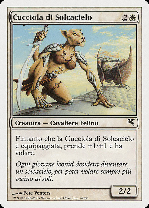 PSAL: Skyhunter Cub (Italian) - "Cucciola di Solcacielo" (L42)