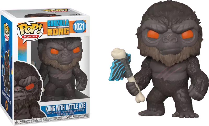 Godzilla vs Kong King with Battle Axe Pop! Vinyl Figure (1021)