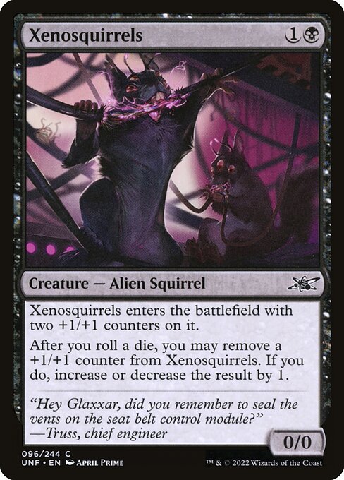 UNF: Xenosquirrels (Foil)