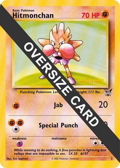 PR: Hitmonchan - 2 (Best of Game 2 Promo)