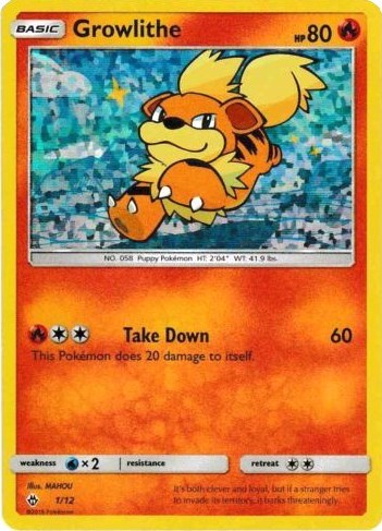 MCD18: Growlithe - 1/12 (Holofoil)