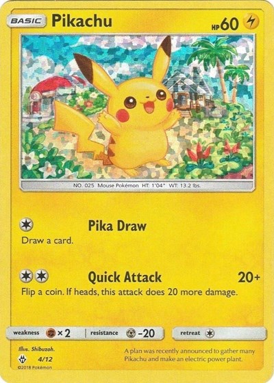 MCD18: Pikachu - 4/12 (Holofoil)