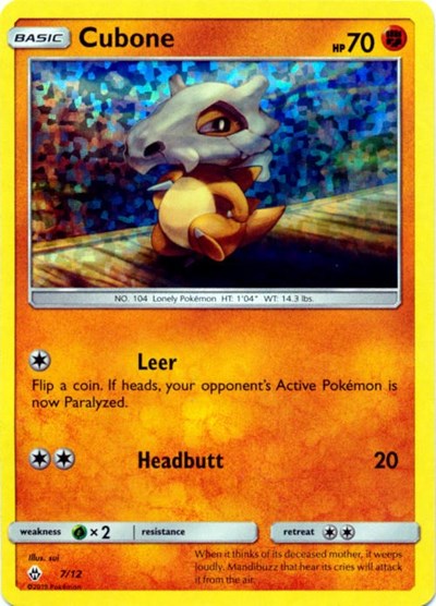 MCD18: Cubone - 7/12 (Holofoil)