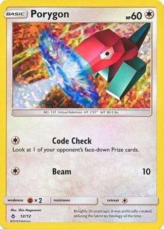 MCD18: Porygon - 12/12 (Holofoil)