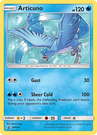 SMP: Articuno - SM144 (Holofoil)