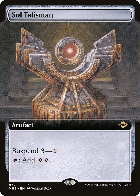 MH2: Sol Talisman (Extended Art) (Foil)