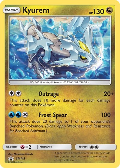 SMP: Kyurem - SM142 (Holofoil)