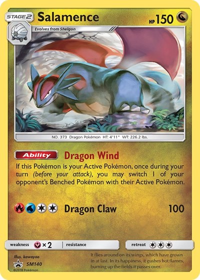 SMP: Salamence - SM140 (Holofoil)