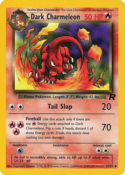 PR: Dark Charmeleon [W Stamped]