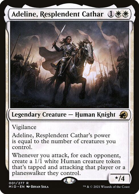 MID: Adeline, Resplendent Cathar (Foil)