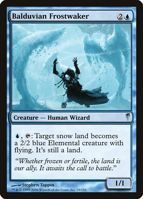 CSP: Balduvian Frostwaker (Foil)