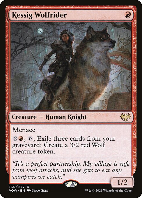 VOW: Kessig Wolfrider (Foil)