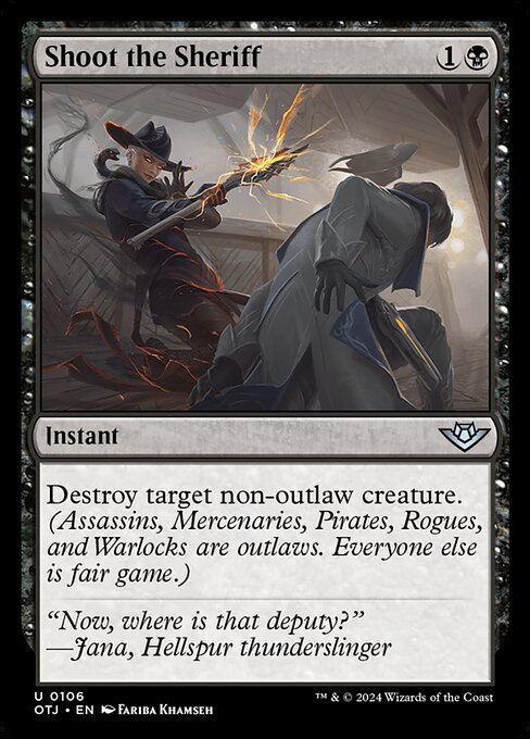 OTJ: Shoot the Sheriff (Foil)