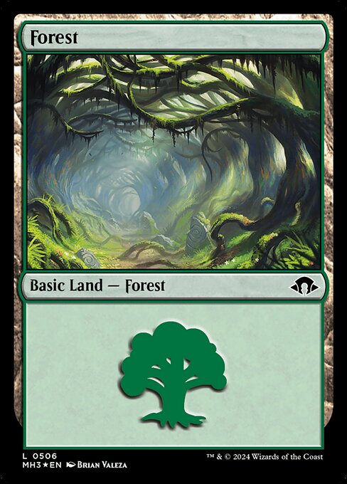 MH3: Forest (0506) (Ripple Foil)