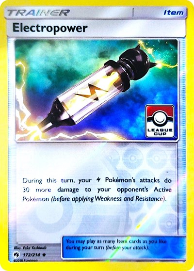 PR: Electropower - 172/214 (League Cup) (Reverse Holofoil)