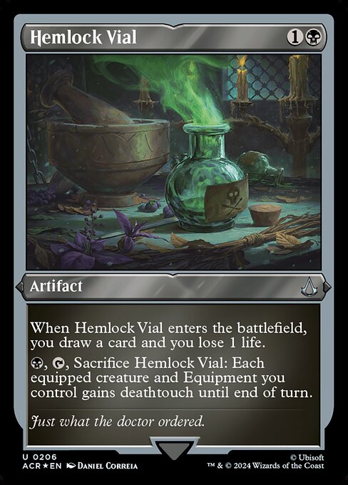 ACR: Hemlock Vial (Foil Etched)