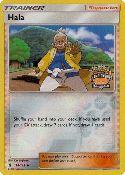 PR: Hala - 126/145 (Regional Championships) (Reverse Holofoil)
