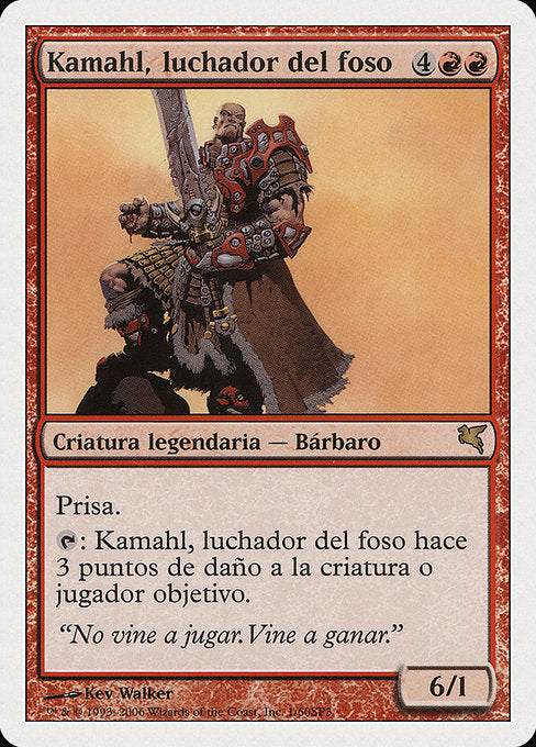 PSAL: Kamahl, Pit Fighter (Italian) - "Kamahl, Combattente dell'Arena"