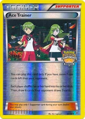 PR: Ace Trainer - 69/98 (Regional Championships) [Staff] (Reverse Holofoil)