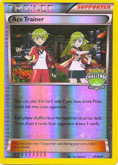 PR: Ace Trainer - 69/98 (International Challenge) (Reverse Holofoil)