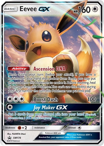 SMP: Eevee GX - SM174 (Holofoil)