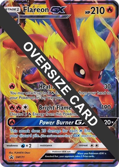PR: Flareon GX - SM171 (SM Black Star Promo) (Holofoil)