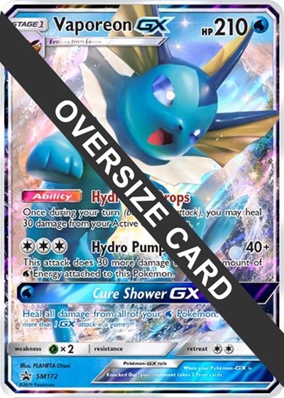 PR: Vaporeon GX - SM172 (Holofoil)