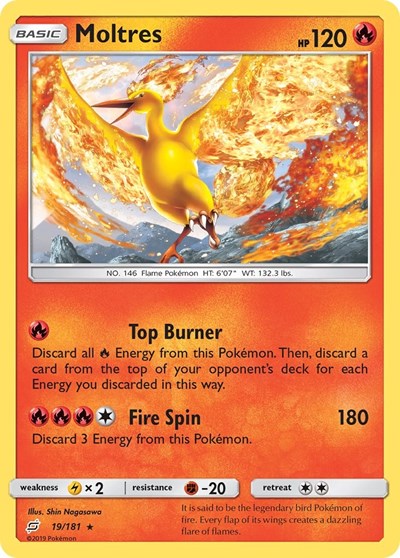 SM9: Moltres (Holofoil)
