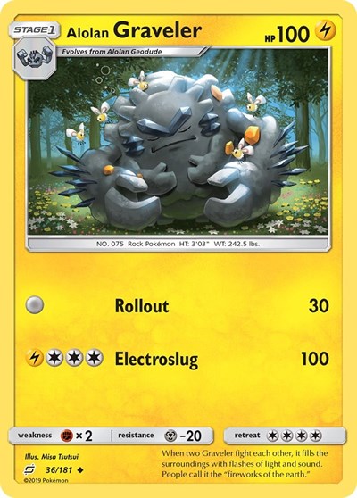 SM9: Alolan Graveler (Reverse Holofoil)