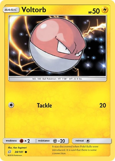 SM9: Voltorb (Reverse Holofoil)