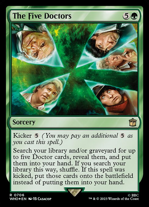 WHO: The Five Doctors (Surge Foil)