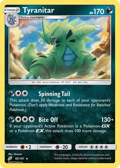 SM9: Tyranitar (Holofoil)
