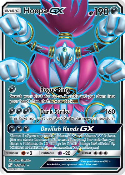 SM9: Hoopa GX (Full Art) (Holofoil)
