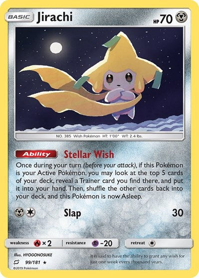 SM9: Jirachi (Reverse Holofoil)