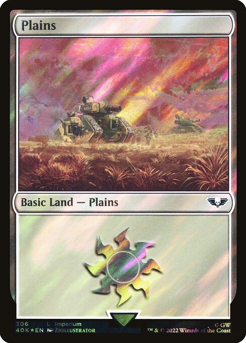 40K: Plains (306) (Surge Foil)