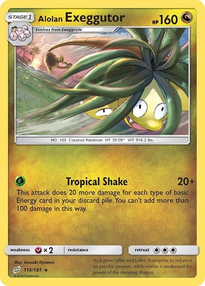 SM9: Alolan Exeggutor (114) (Reverse Holofoil)