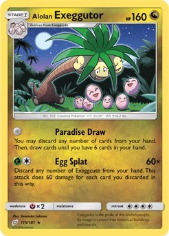 SM9: Alolan Exeggutor (115)