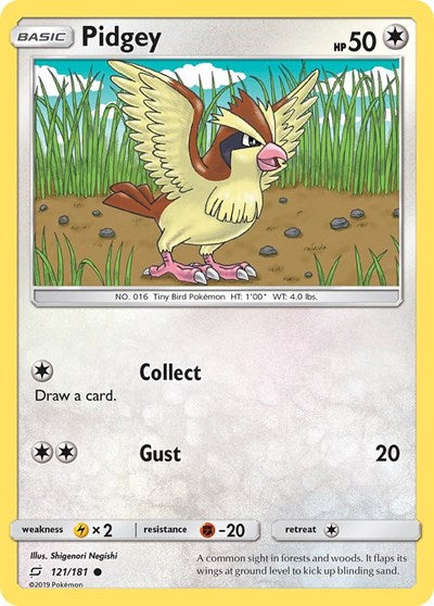 SM9: Pidgey (121) (Reverse Holofoil)