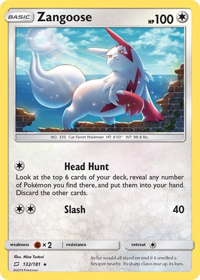 SM9: Zangoose (Reverse Holofoil)