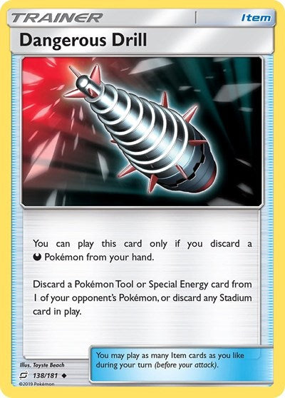 SM9: Dangerous Drill (Reverse Holofoil)