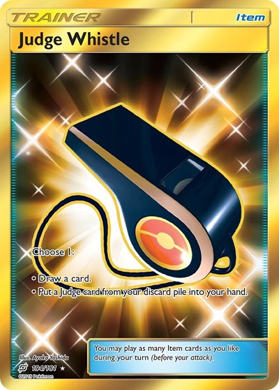 SM9: Judge Whistle (Secret) (Holofoil)