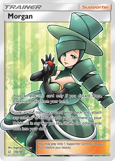 SM9: Morgan (Full Art) (Holofoil)
