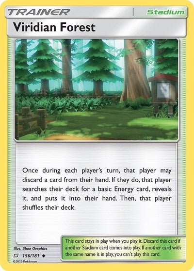 SM9: Viridian Forest (Reverse Holofoil)