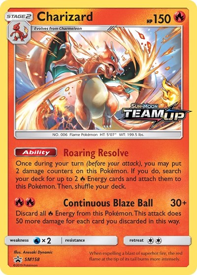 SMP: Charizard - SM158 (Holofoil)
