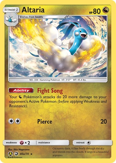 PR: Altaria - 40a/70 (Holofoil)