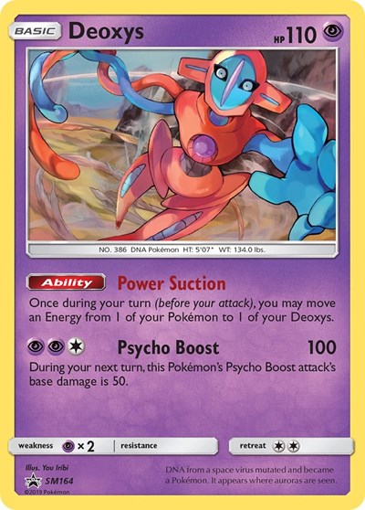 SMP: Deoxys - SM164 (Holofoil)