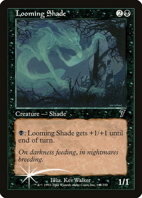 7ED: Looming Shade (Foil)