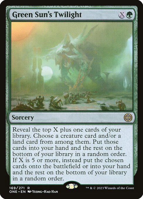 ONE: Green Sun's Twilight (Foil)