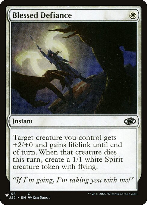 PLST: Blessed Defiance